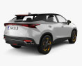 Chery Omoda 5 2021 Modelo 3D vista trasera