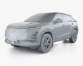 Chery Omoda 5 2021 Modelo 3D clay render
