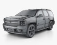 Chevrolet Tahoe (GMT900) 2010 3D модель wire render