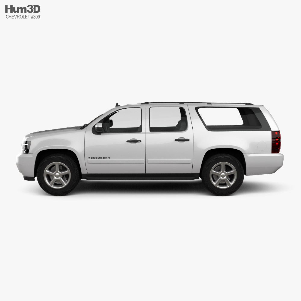 Chevrolet Suburban 2010 3D model - Vehicles on Hum3D