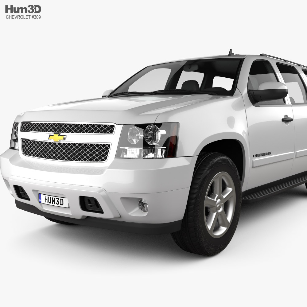 Chevrolet Suburban 2010 3D model - Vehicles on Hum3D