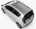 Chevrolet Spark (Beat) 2010 3d model top view