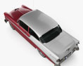 Chevrolet Bel Air hardtop 1956 3D-Modell Draufsicht