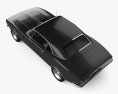 Chevrolet Camaro SS 1967 3D-Modell Draufsicht