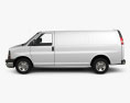 Chevrolet Express 2022 3d model side view