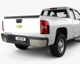 Chevrolet Silverado HD Extended Cab Standard bed 2022 3d model