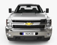 Chevrolet Silverado HD Extended Cab Long bed 2022 3d model front view