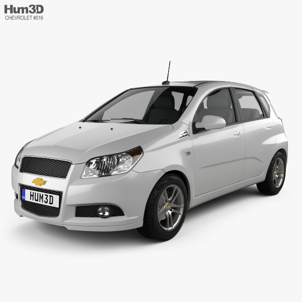 Chevrolet Aveo 5-door 2010 3D model