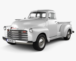 Chevrolet Advance Design Pickup 1951 3D model
