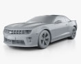 Chevrolet Camaro ZL1 2014 3D модель clay render