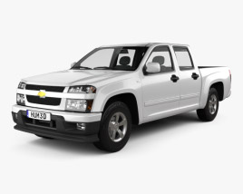 Chevrolet Colorado Crew Cab 2014 3D model
