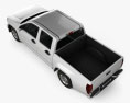 Chevrolet Colorado Crew Cab 2014 3D модель top view