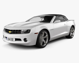 Chevrolet Camaro 2LT RS convertible 2014 3D model