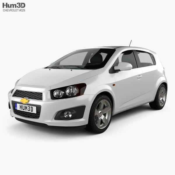 Chevrolet Aveo 5 door 2014 3D model