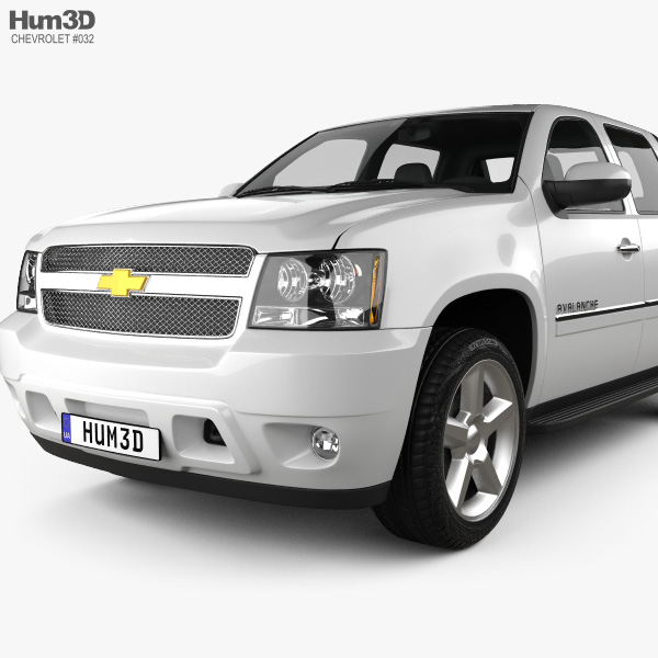 Chevrolet Avalanche 2014 3D model - Vehicles on Hum3D