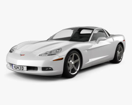 Chevrolet Corvette (C6) 2014 3D model