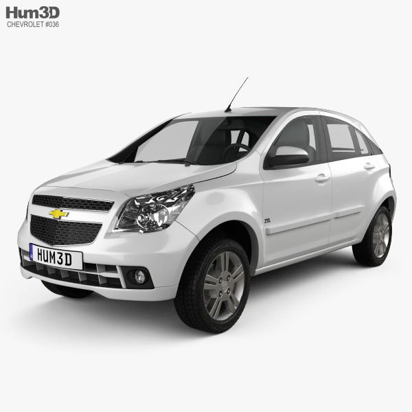 Chevrolet Agile 2012 3D model