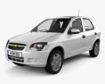 Chevrolet Celta 5 porte hatchback 2011 Modello 3D