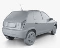 Chevrolet Celta 5 porte hatchback 2011 Modello 3D