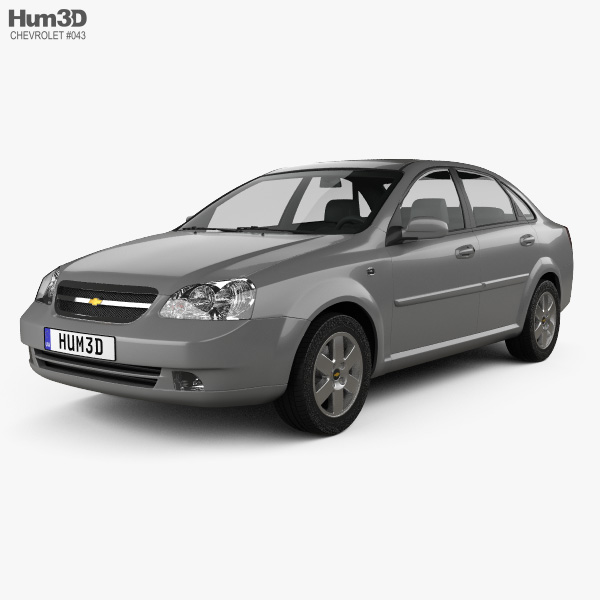 Chevrolet Lacetti sedan 2011 3D model