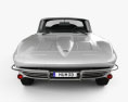 Chevrolet Corvette Sting Ray (C2) 1965 Modello 3D vista frontale
