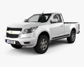 Chevrolet Colorado S-10 Regular Cab 2016 3D model
