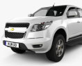 Chevrolet Colorado S-10 Crew Cab 2016 3d model