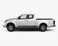 Chevrolet Colorado S-10 Extended Cab 2016 3D модель side view