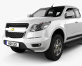 Chevrolet Colorado S-10 Extended Cab 2016 3Dモデル