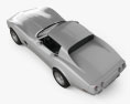 Chevrolet Corvette Stingray (C3) Coupe 1974 3D模型 顶视图