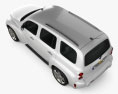 Chevrolet HHR wagon 2011 3d model top view