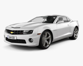 Chevrolet Camaro 2SS RS 쿠페 2014 3D 모델 