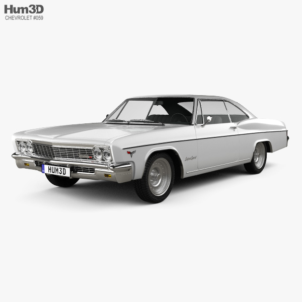 Chevrolet Impala SS Sport Coupe 1966 3D model