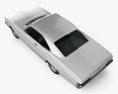 Chevrolet Impala SS Sport Coupe 1966 3d model top view