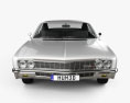 Chevrolet Impala SS Sport Coupe 1966 3d model front view