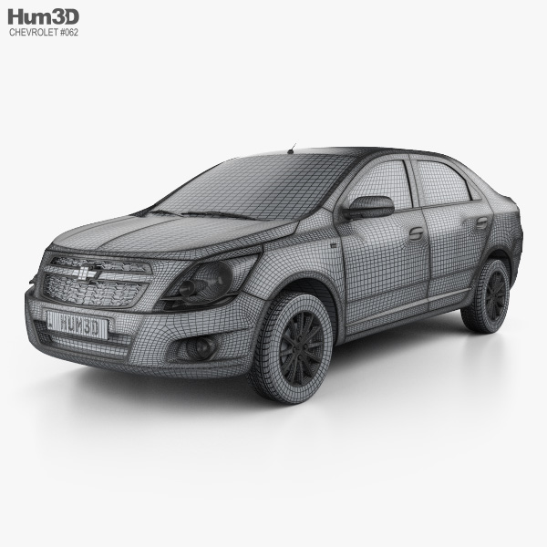 Chevrolet Cobalt 2014 3D model - Vehicles on Hum3D