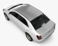 Chevrolet Cobalt 2014 3d model top view