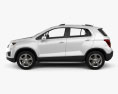 Chevrolet Trax 2016 3D 모델  side view