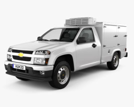 3D model of Chevrolet Colorado Hotshot II 2012