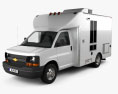 Chevrolet Express Mobile Vending 2012 Modello 3D