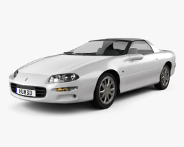 Chevrolet Camaro coupe 2002 3D model