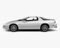 Chevrolet Camaro coupe 2002 3d model side view