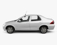 Chevrolet Prisma 2013 3d model side view
