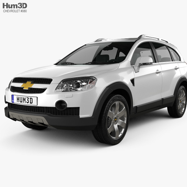 Chevrolet captiva 3d model