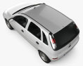 Chevrolet Corsa 5-door hatchback 2012 3d model top view