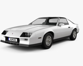 Chevrolet Camaro Z28 coupe 1982 3D model