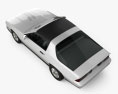 Chevrolet Camaro Z28 coupe 1982 3D模型 顶视图