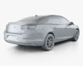 Chevrolet Malibu with HQ interior 2015 3d model