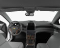 Chevrolet Malibu with HQ interior 2015 3d model dashboard
