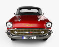 Chevrolet Bel Air Sport Coupe 1957 3D模型 正面图